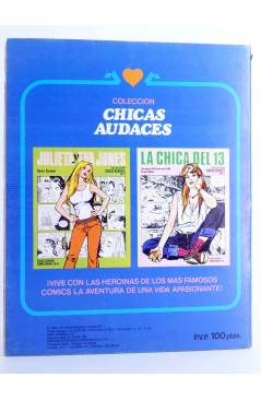 Contracubierta de CHICAS AUDACES 4. LA CHICA DEL 13 (Jacques & Francois Gall / Paul Gillon) Druida 1982