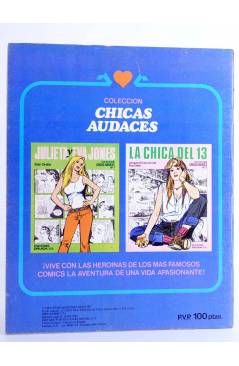 Contracubierta de CHICAS AUDACES 6. LA CHICA DEL 13 (Jacques & Francois Gall / Paul Gillon) Druida 1982