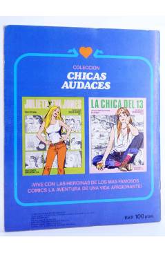 Contracubierta de CHICAS AUDACES 10. LA CHICA DEL 13 (Jacques & Francois Gall / Paul Gillon) Druida 1982