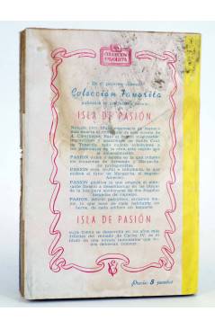 Contracubierta de COLECCIÓN FAVORITA 4. ÁNGELA DE MONTELLI (Francis Cloutier) Valenciana Circa 1960