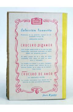 Contracubierta de COLECCIÓN FAVORITA 12. UNA PUERTA ABIERTA (R. Vega) Valenciana Circa 1960