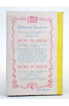 Contracubierta de COLECCIÓN FAVORITA 16. HUELLAS ANTIGUAS (A. Olcina Esteve) Valenciana Circa 1960