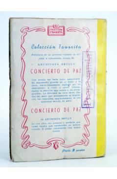 Contracubierta de COLECCIÓN FAVORITA 17. NOCHES DE SAIGÓN (Armando Ravel) Valenciana Circa 1960