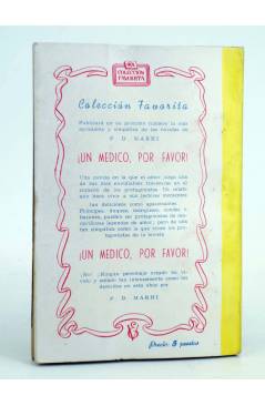 Contracubierta de COLECCIÓN FAVORITA 18. CONCIERTO DE PAZ (Anunciata Brully) Valenciana Circa 1960