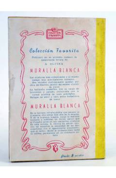 Contracubierta de COLECCIÓN FAVORITA 21. LA VENUS SIN ROSTRO (Usach Álvarez) Valenciana Circa 1960