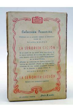 Contracubierta de COLECCIÓN FAVORITA 48. YO HE SIDO TANGUISTA (Ivonne Bourget) Valenciana Circa 1960