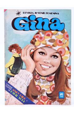 Cubierta de GINA REVISTA JUVENIL FEMENINA 40. POSTER DE ANDY GIBB Y DAVID ESSEX (Vvaa) Bruguera 1979