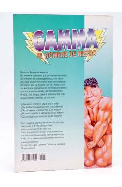 Contracubierta de GAMMA EL HOMBRE DE HIERRO 5 (Yasuhito Yamamoto) Norma 1995