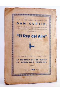 Contracubierta de DAN CURTIS. EL VALLE DE LA MUERTE (Lewis A. Vird) Sociedad General Española de Librería Circa 1940