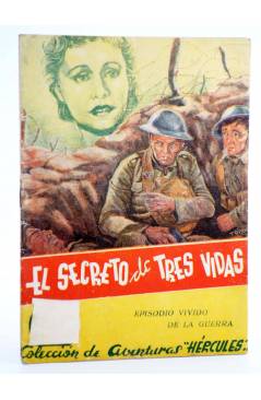 Cubierta de COLECCIÓN DE AVENTURAS HÉRCULES 3. EL SECRETO DE TRES VIDAS. Pocholo Circa 1940