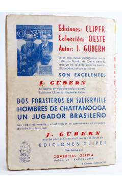 Contracubierta de EL ENCAPUCHADO 5. CARGAMENTO HUMANO (G. L. Hipkiss) Cliper 1946