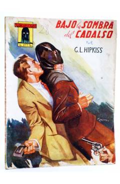 Cubierta de EL ENCAPUCHADO 28. BAJO LA SOMBRA DEL CADALSO (G. L. Hipkiss) Cliper 1947