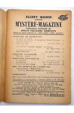 Muestra 1 de ELLERY QUEEN PRÉSENTE MYSTÈRE MAGAZINE 36. JANVIER (Vvaa) Opta 1951