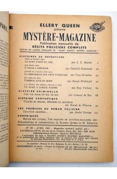 Muestra 1 de ELLERY QUEEN PRÉSENTE MYSTÈRE MAGAZINE 39. AVRIL (Vvaa) Opta 1951