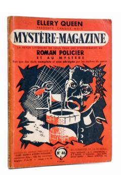 Cubierta de ELLERY QUEEN PRÉSENTE MYSTÈRE MAGAZINE 46. NOVEMBRE (Vvaa) Opta 1951