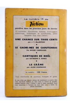 Contracubierta de ELLERY QUEEN PRÉSENTE MYSTÈRE MAGAZINE 84. JANVIER (Vvaa) Opta 1955