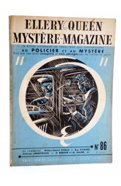 Cubierta de ELLERY QUEEN PRÉSENTE MYSTÈRE MAGAZINE 86. MARS (Vvaa) Opta 1955