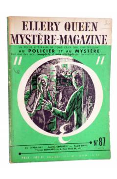 Cubierta de ELLERY QUEEN PRÉSENTE MYSTÈRE MAGAZINE 87. AVRIL (Vvaa) Opta 1955