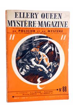 Cubierta de ELLERY QUEEN PRÉSENTE MYSTÈRE MAGAZINE 88. MAI (Vvaa) Opta 1955