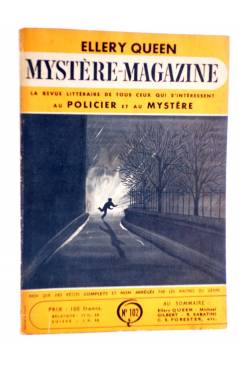 Cubierta de ELLERY QUEEN PRÉSENTE MYSTÈRE MAGAZINE 102. JUILLET (Vvaa) Opta 1956