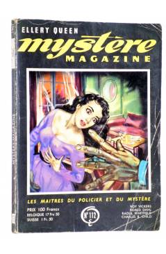 Cubierta de ELLERY QUEEN MYSTÈRE MAGAZINE 112. MAI (Vvaa) Opta 1957