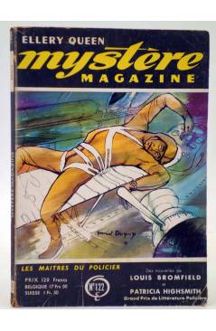 Cubierta de ELLERY QUEEN PRÉSENTE MYSTÈRE MAGAZINE 122. MARS (Vvaa) Opta 1958