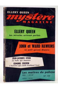 Cubierta de ELLERY QUEEN PRÉSENTE MYSTÈRE MAGAZINE 159. AVRIL (Vvaa) Opta 1961