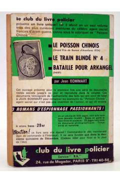 Contracubierta de ELLERY QUEEN PRÉSENTE MYSTÈRE MAGAZINE 168. JANVIER (Vvaa) Opta 1962