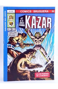 Cubierta de COMICS BRUGUERA 21. KA-ZAR KAZAR Nº 4 (Mike Friedrich / Don Heck) Bruguera 1978