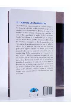 Contracubierta de EL CABO DE LAS TORMENTAS (Nina Berberova) Circe 2004