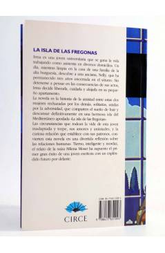 Contracubierta de LA ISLA DE LAS FREGONAS (Milena Moser) Circe 1995