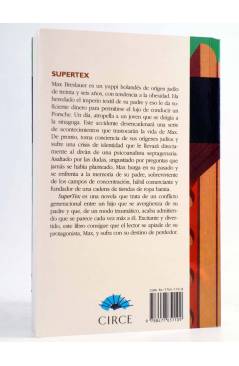 Contracubierta de SUPERTEX (Leon De Winter) Circe 1995