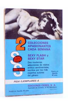 Contracubierta de SEXY STAR 51. ODIO Y AMOR (M. Salerno) Ceres 1980