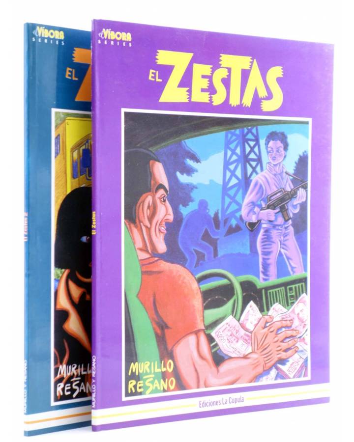 Cubierta de EL ZESTAS 1 Y 2. COMPLETA (Murillo / Resano) La Cúpula 1988