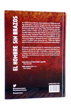Contracubierta de EL HOMBRE SIN BRAZOS (Juan Solo) Léeme 2013