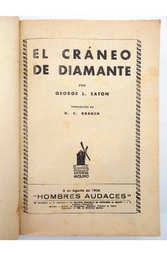 Muestra 1 de HOMBRES AUDACES 17. BILL BARNES 5. EL CRÁNEO DE DIAMANTE (George L. Eaton) Molino 1936