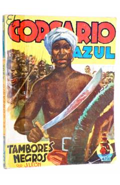 Cubierta de EL CORSARIO AZUL 6. TAMBORES NEGROS (J. León) Cliper 1949