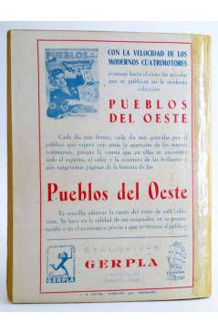 Contracubierta de EL CORSARIO AZUL 6. TAMBORES NEGROS (J. León) Cliper 1949