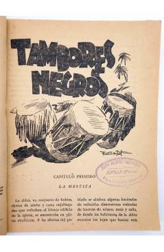 Muestra 2 de EL CORSARIO AZUL 6. TAMBORES NEGROS (J. León) Cliper 1949