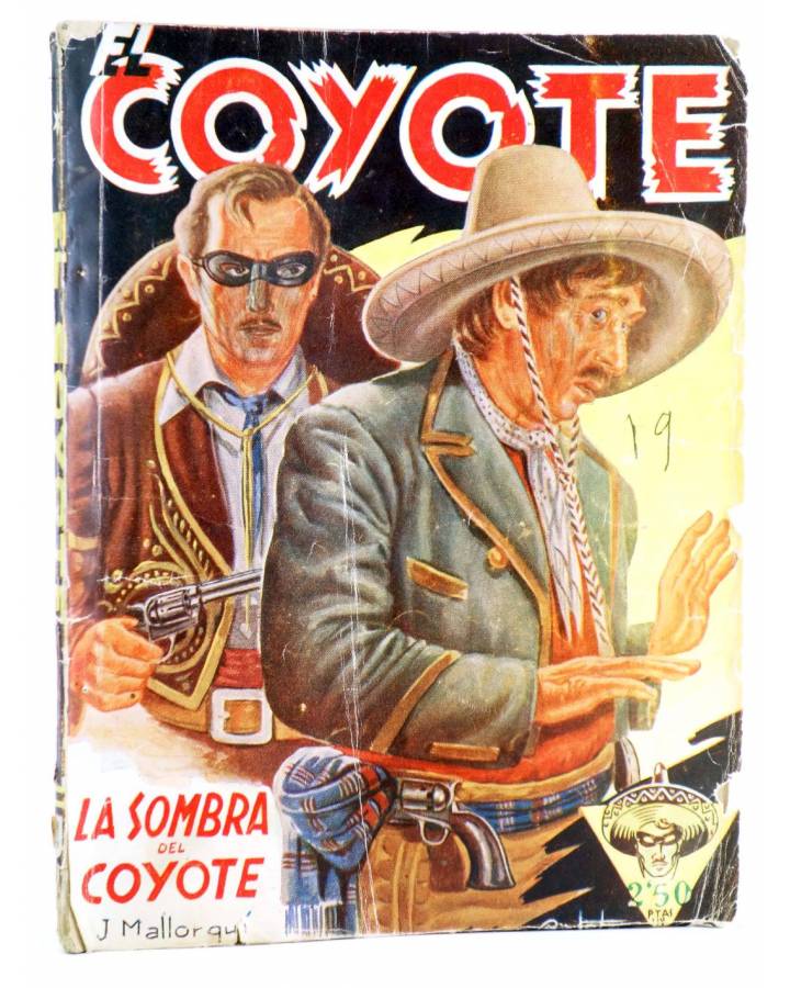 Cubierta de EL COYOTE 4. LA SOMBRA DEL COYOTE (J. Mallorquí) Cliper 1944