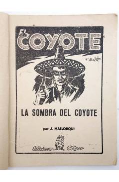 Muestra 2 de EL COYOTE 4. LA SOMBRA DEL COYOTE (J. Mallorquí) Cliper 1944