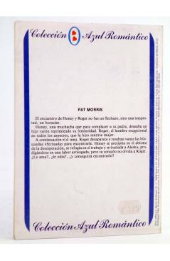 Contracubierta de AZUL ROMÁNTICO 1. DESDE ALASKA CON AMOR (Pat Morris) GTS 1987