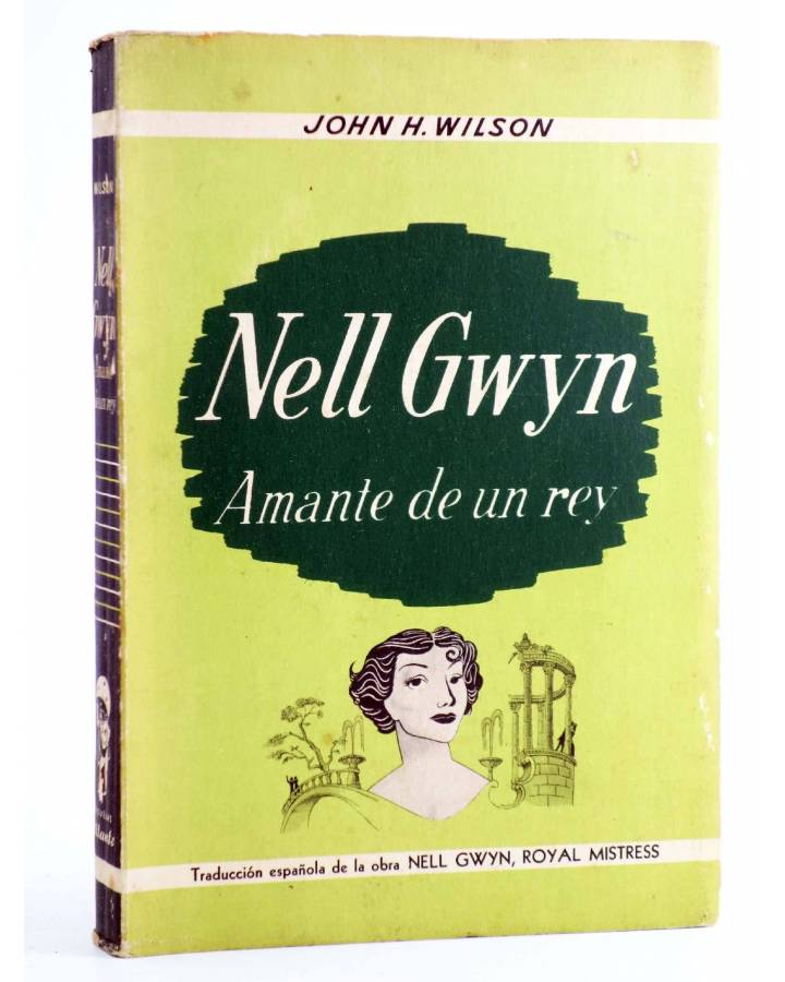 Cubierta de NELL GWYN. AMANTE DE UN REY (John H. Wilson) Atlante Mex. 1954