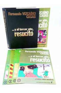 Cubierta de …Y AL TERCER AÑO RESUCITÓ 1 A 12. COMPLETA CON TAPAS (Vizcaíno Casas / Chiqui De La Fuente) Planeta 1979