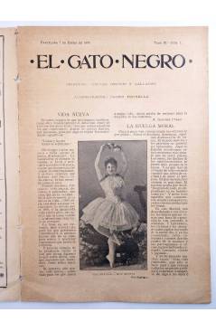 Muestra 2 de GATO NEGRO TOMO III Nº 1 (Vvaa) Osorio 1898