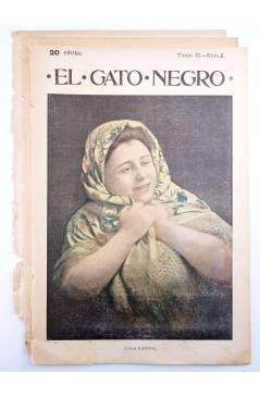 Cubierta de GATO NEGRO TOMO III Nº 2 (Vvaa) Osorio 1899