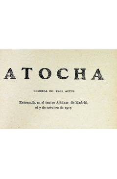 Muestra 1 de LA FARSA 6. ATOCHA (Federico Oliver) Madrid 1927