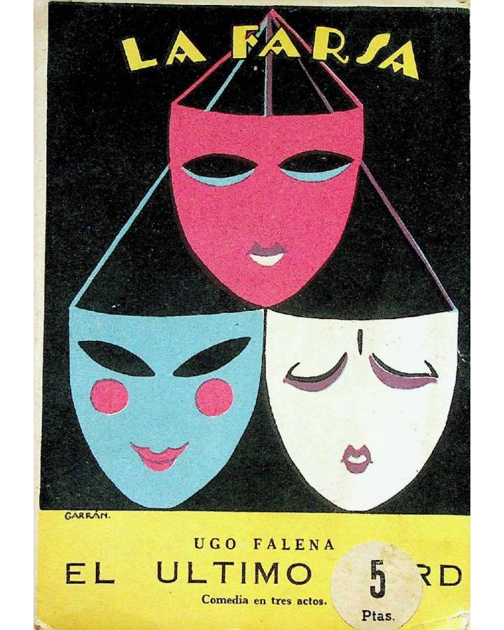 Cubierta de LA FARSA 70. EL ÚLTIMO LORD (Ugo Falena) Madrid 1928