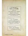 Contracubierta de LA FARSA 98. NAPOLEÓN EN LA LUNA (Antonio Navarro / Emilio Saez) Madrid 1929