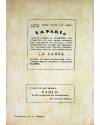 Contracubierta de LA FARSA 101. ROMANCE (Eduard Sheldon) Madrid 1929